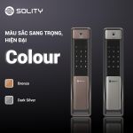 Khóa cửa vân tay Solity GSP-2000BKKhóa cửa vân tay Solity