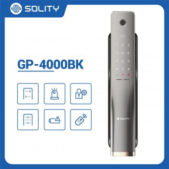 Khóa cửa điện tử vân tay Solity GP-4000BK
